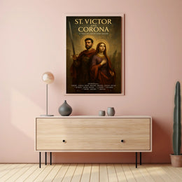 St. Victor And Corona A Tale Of Faith Poster PosterGoat