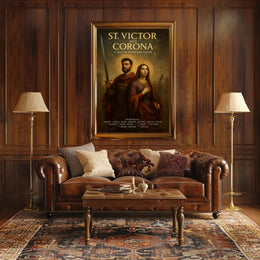 St. Victor And Corona A Tale Of Faith Poster PosterGoat