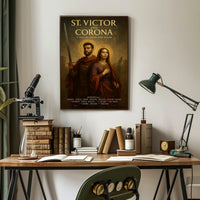 St. Victor And Corona A Tale Of Faith Poster PosterGoat