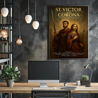 St. Victor And Corona A Tale Of Faith Poster PosterGoat