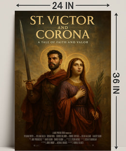 St. Victor And Corona A Tale Of Faith Poster PosterGoat