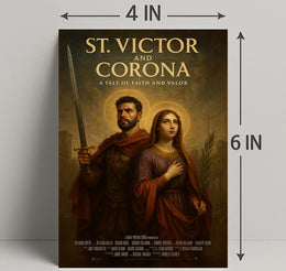 St. Victor And Corona A Tale Of Faith Poster PosterGoat