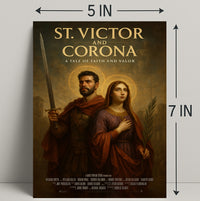 St. Victor And Corona A Tale Of Faith Poster PosterGoat