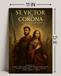 St. Victor And Corona A Tale Of Faith Poster PosterGoat