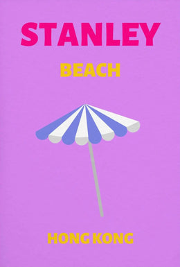 Stanley Beach Modern Travel Artwork Travel Poster PosterGoat