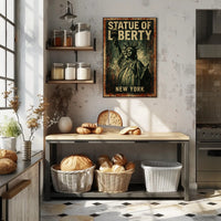 Statue Of Liberty New York Poster PosterGoat