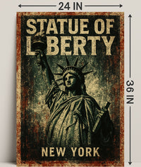 Statue Of Liberty New York Poster PosterGoat