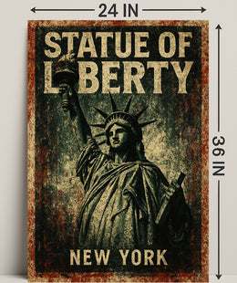 Statue Of Liberty New York Poster PosterGoat
