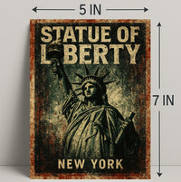 Statue Of Liberty New York Poster PosterGoat