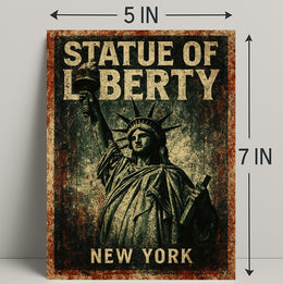 Statue Of Liberty New York Poster PosterGoat