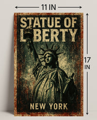 Statue Of Liberty New York Poster PosterGoat