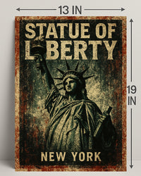 Statue Of Liberty New York Poster PosterGoat