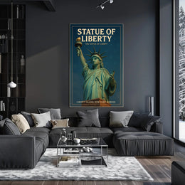 Statue Of Liberty Poster PosterGoat