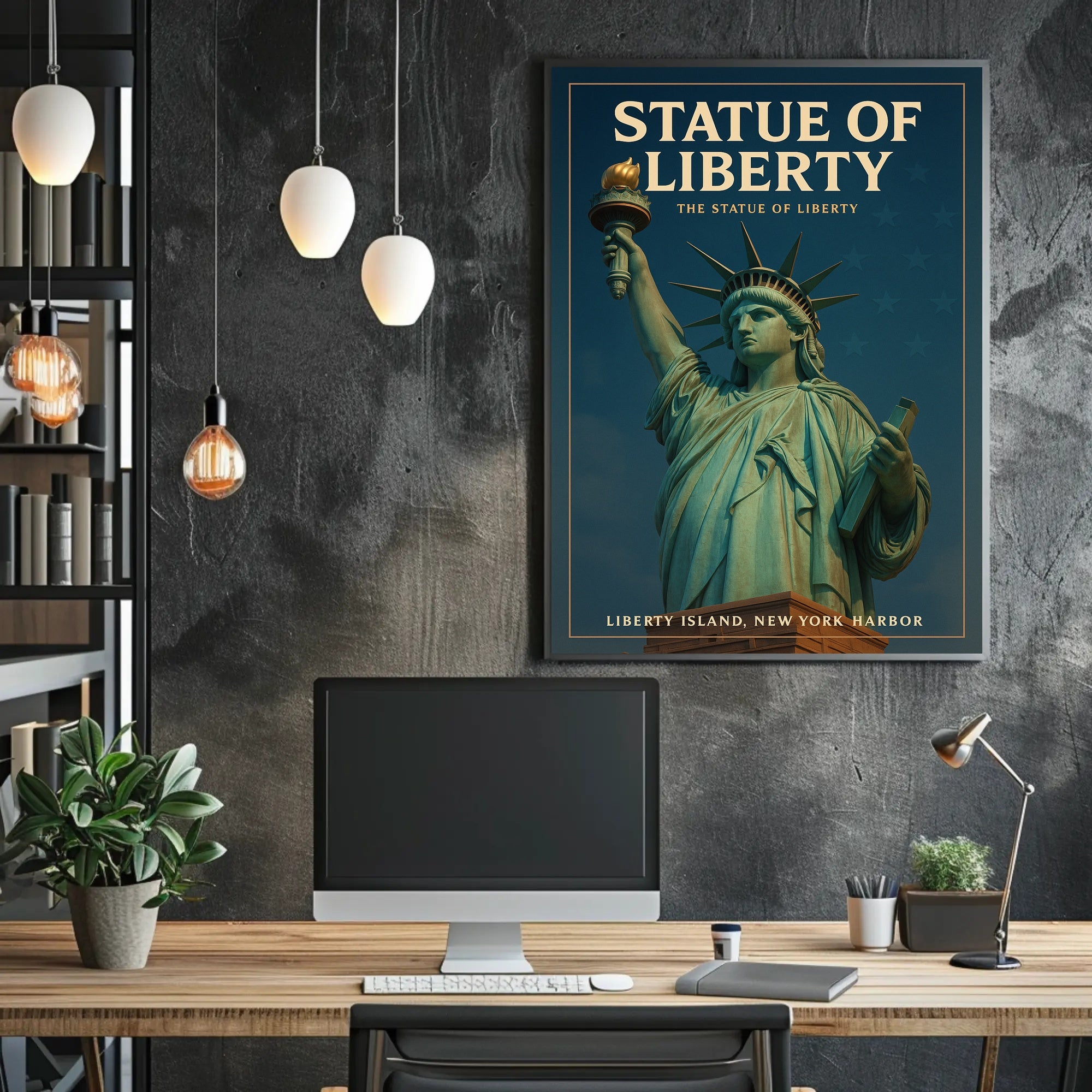 Statue Of Liberty Poster PosterGoat