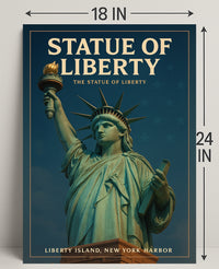 Statue Of Liberty Poster PosterGoat