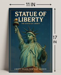 Statue Of Liberty Poster PosterGoat