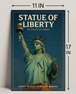 Statue Of Liberty Poster PosterGoat