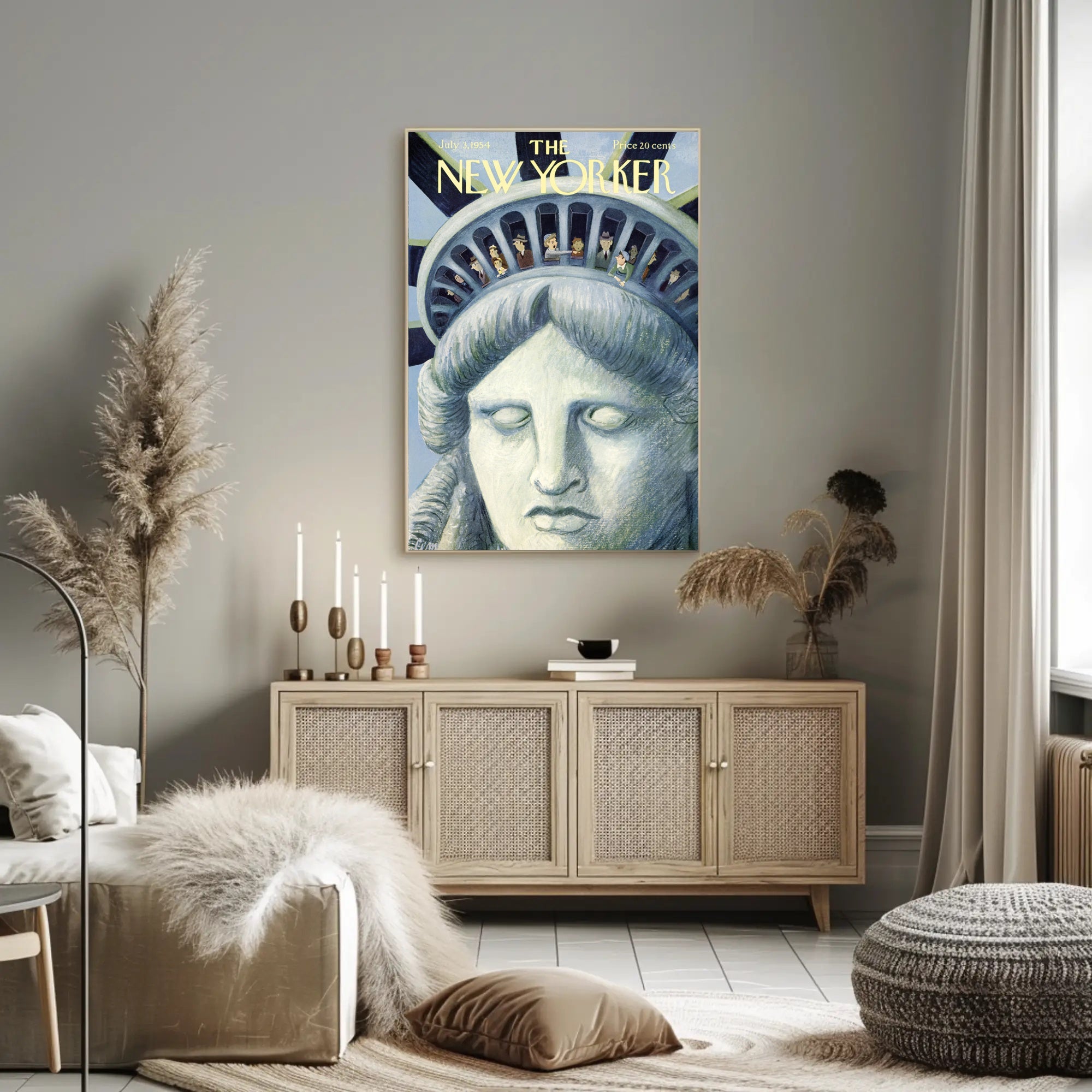 Statue of Liberty Art Print: Cultural Heritage Poster PosterGoat