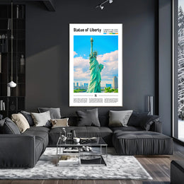 Statue of Liberty Heritage Marvel Cultural or Heritage Poster PosterGoat