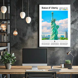 Statue of Liberty Heritage Marvel Cultural or Heritage Poster PosterGoat