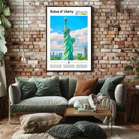 Statue of Liberty Heritage Marvel Cultural or Heritage Poster PosterGoat