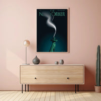 Statue of Liberty New York City Artistic Travel Poster PosterGoat