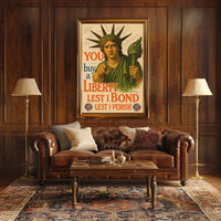 Statue of Liberty World War I Propaganda Poster PosterGoat