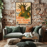 Statue of Liberty World War I Propaganda Poster PosterGoat