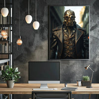 Steampunk Adventure in Urban Fantasy Sci-Fi Poster PosterGoat