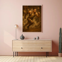Steampunk Runner Poster PosterGoat
