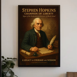 Stephen Hopkins Champion Of Liberty Poster PosterGoat