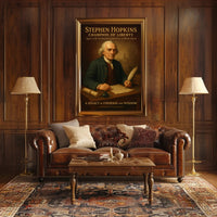 Stephen Hopkins Champion Of Liberty Poster PosterGoat