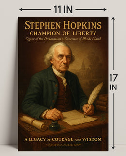 Stephen Hopkins Champion Of Liberty Poster PosterGoat