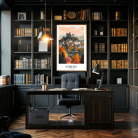 Stirling Castle Autumn View Travel Poster PosterGoat
