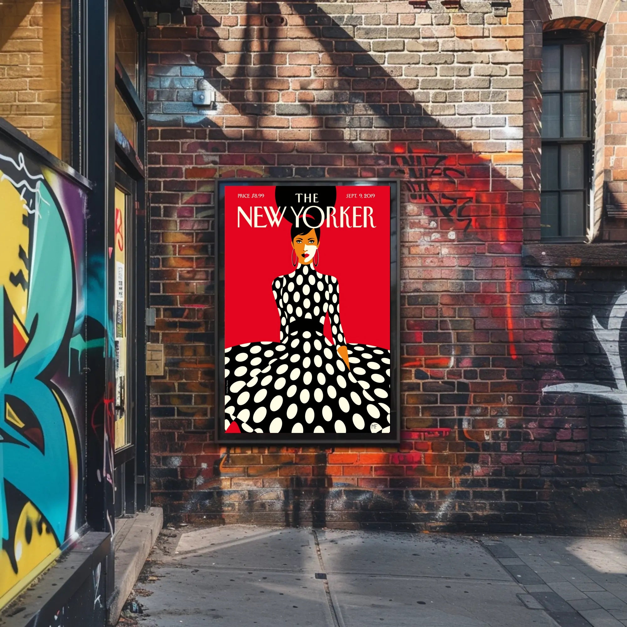 Stylish Fashion Icon Modern Context Poster PosterGoat
