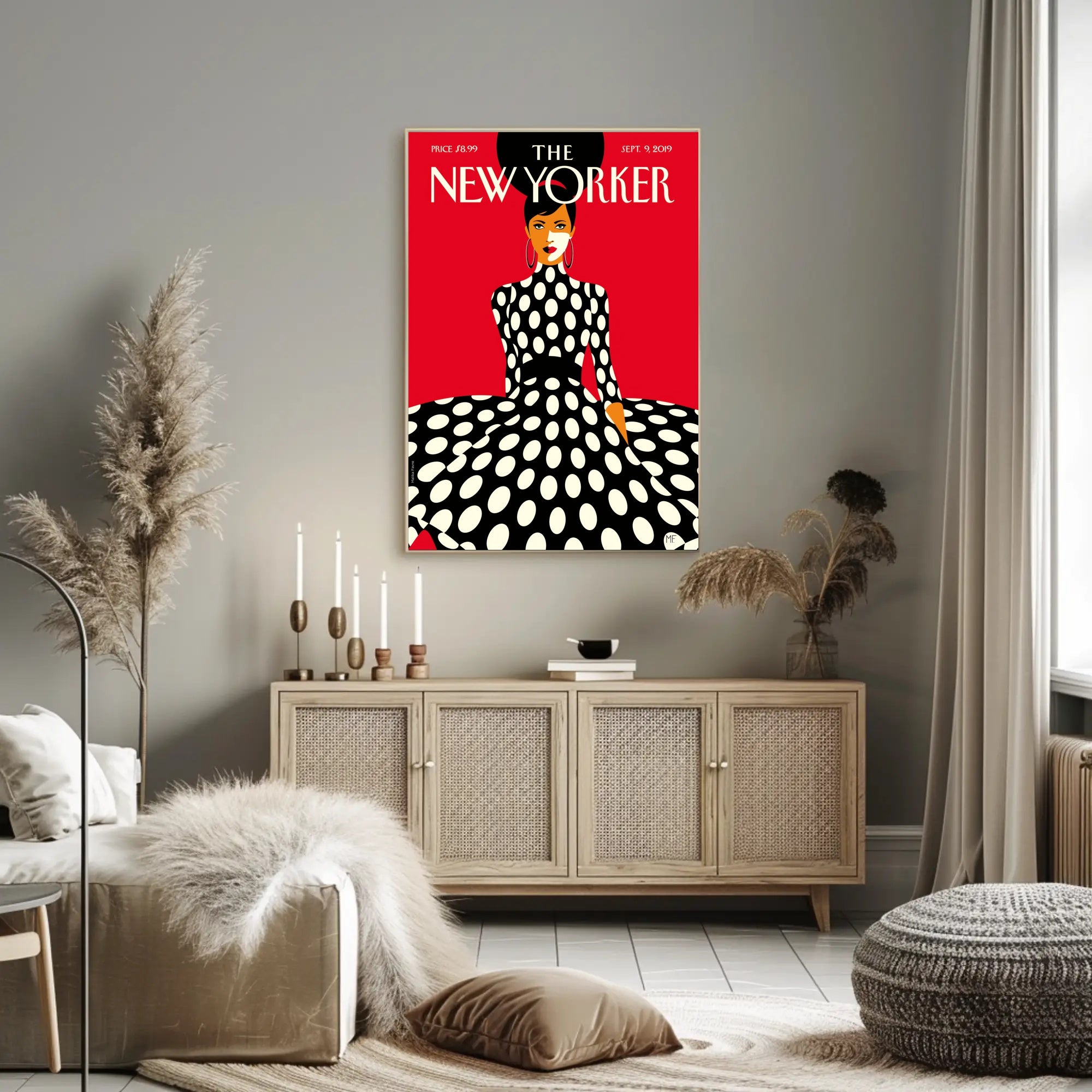 Stylish Fashion Icon Modern Context Poster PosterGoat