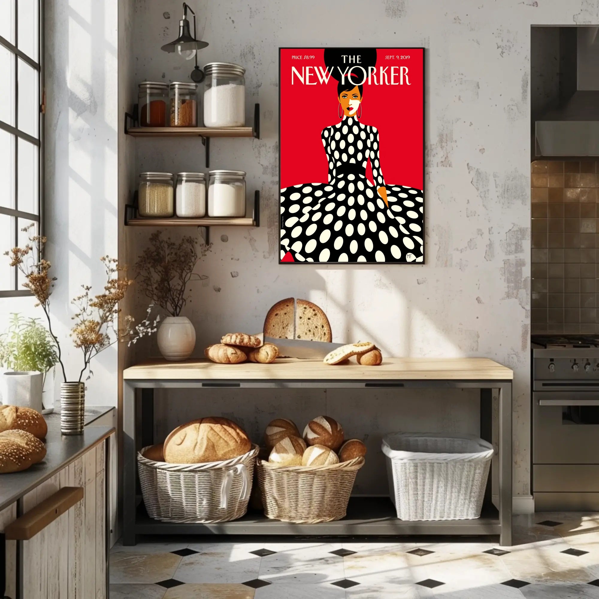 Stylish Fashion Icon Modern Context Poster PosterGoat