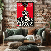 Stylish Fashion Icon Modern Context Poster PosterGoat