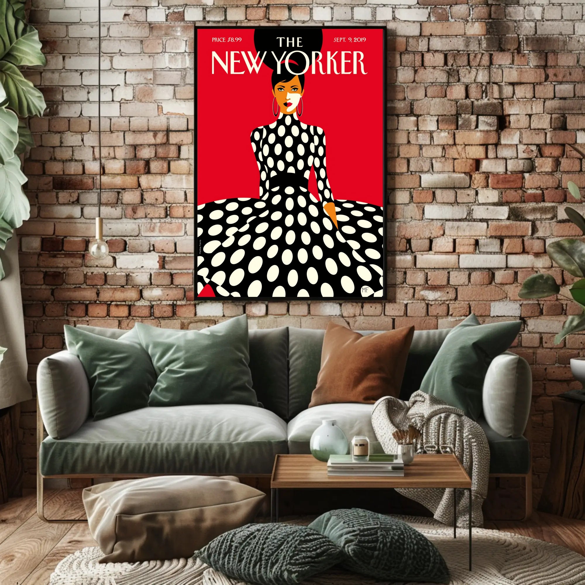 Stylish Fashion Icon Modern Context Poster PosterGoat