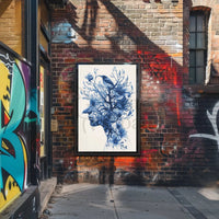 Stylized Human-Nature Silhouette: Abstract, Artistic, or Pop Culture Poster PosterGoat