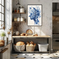 Stylized Human-Nature Silhouette: Abstract, Artistic, or Pop Culture Poster PosterGoat