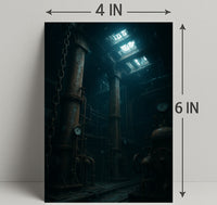 Submerged Industrial Depths Poster PosterGoat