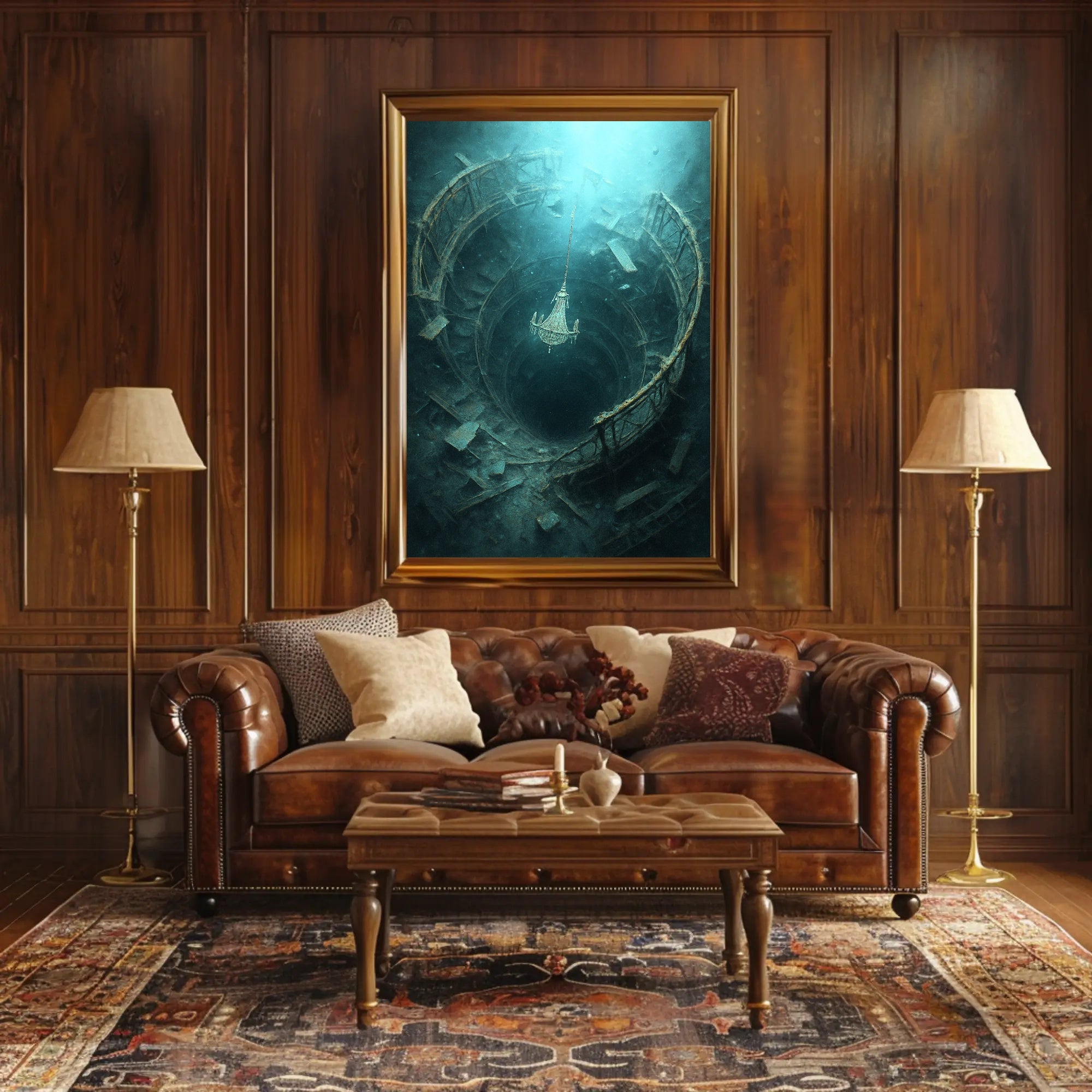 Sunken Elegance Poster PosterGoat