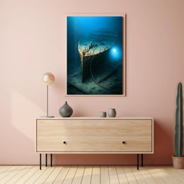 Sunken Ship Mystery Poster PosterGoat
