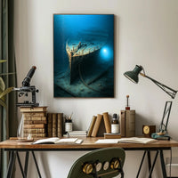 Sunken Ship Mystery Poster PosterGoat