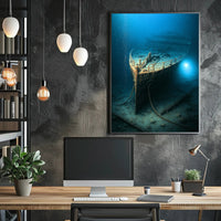 Sunken Ship Mystery Poster PosterGoat