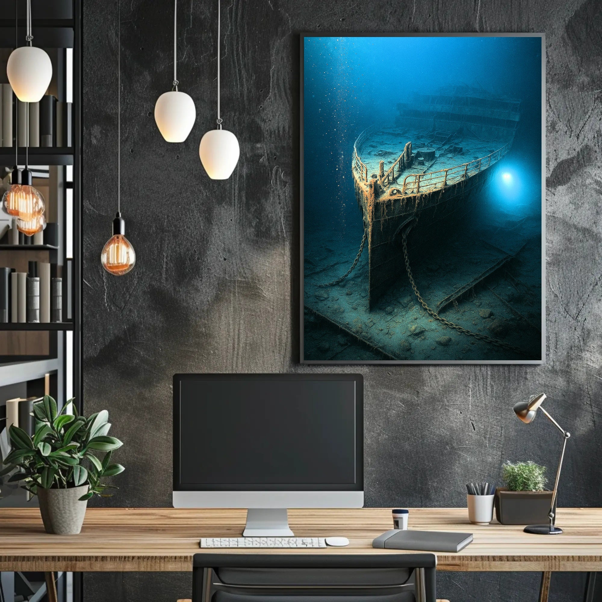 Sunken Ship Mystery Poster PosterGoat