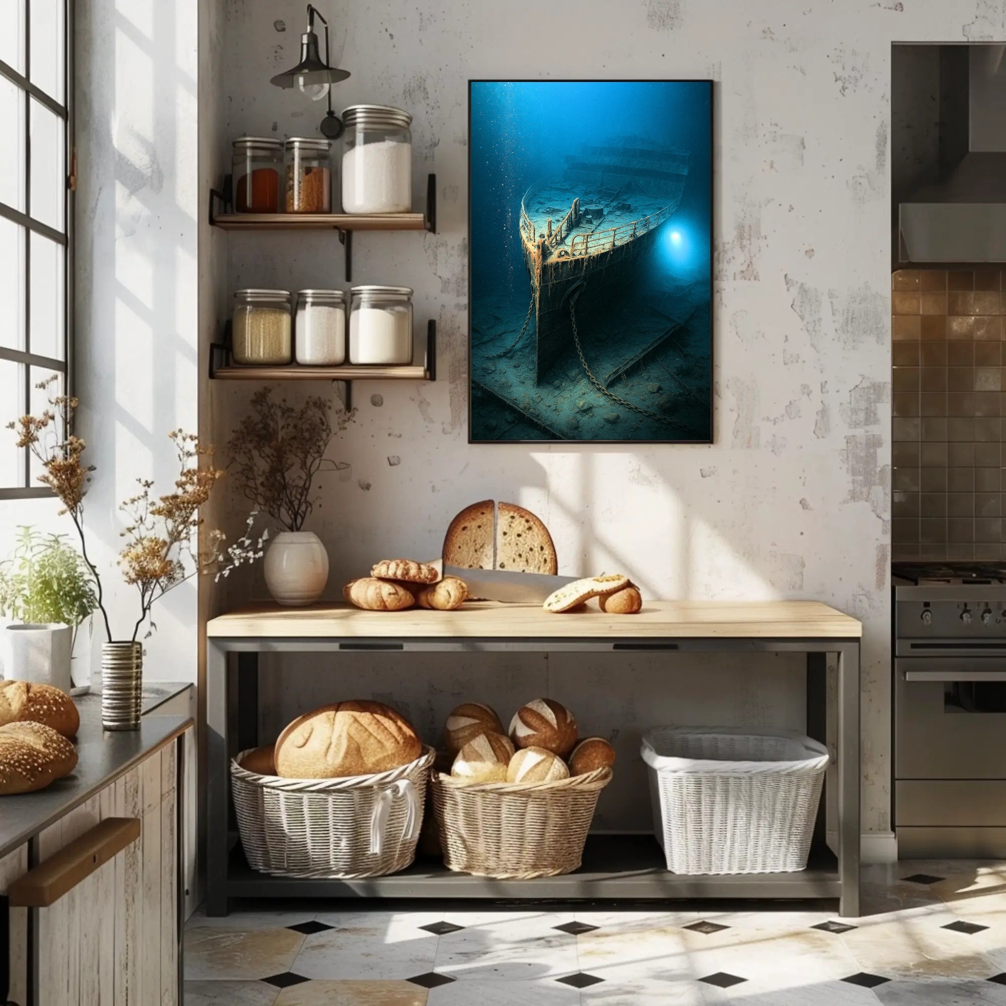 Sunken Ship Mystery Poster PosterGoat