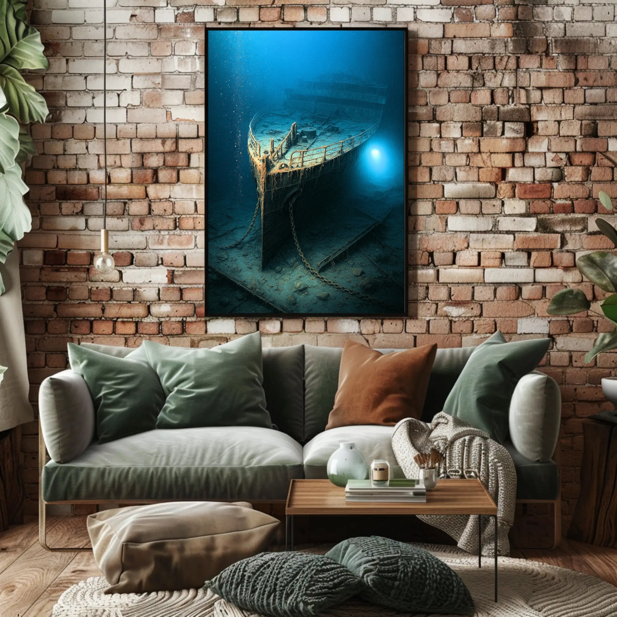 Sunken Ship Mystery Poster PosterGoat