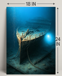 Sunken Ship Mystery Poster PosterGoat